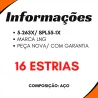 Luva Cardan 16 Estrias Agrale 7500/ 8500/ Vw 4183221 /Ford Tl1521353/