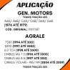 Luva Cardan 16 Estrias Agrale 7500/ 8500/ Vw 4183221 /Ford Tl1521353/