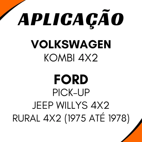 Garfo Cardan Kombi Rural/ Jeep/ Pick-Up