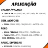 Ponteira Cardan (Tras) Gm/ Ford/ Valtra 27 Estrias (Encaixe Tubo 47,8