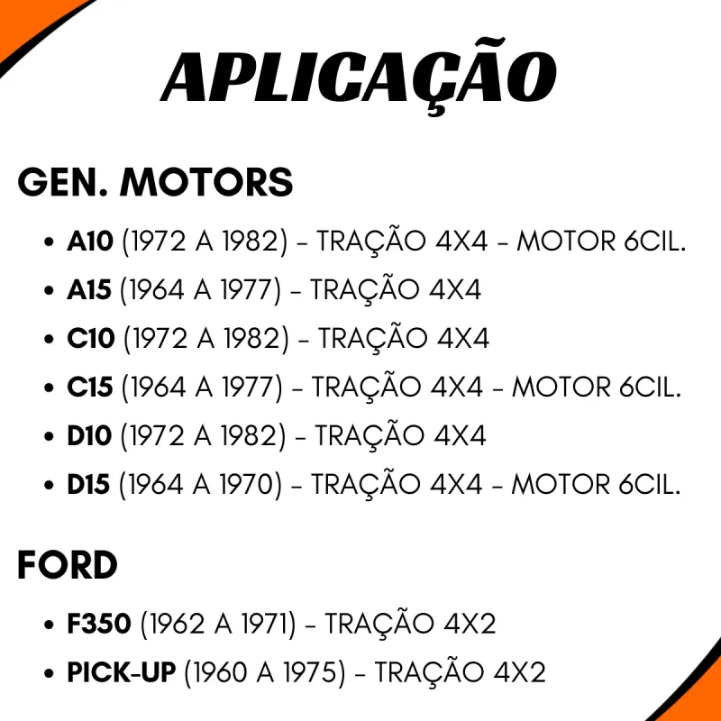 Garfo Cardan F350/ Pick-Up/ Acd14/ C15a Daily 35.10