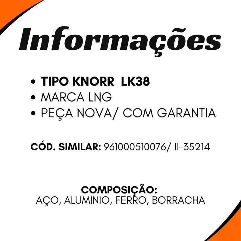 Compressor Ar Vw 2tj145605 Volvo 20500755 Ford Tar145605