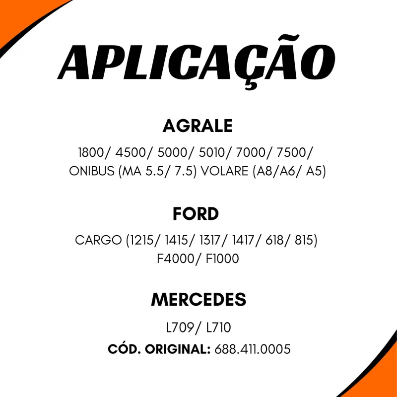 Garfo Cardan Tubo 72,3mm (5-160x)