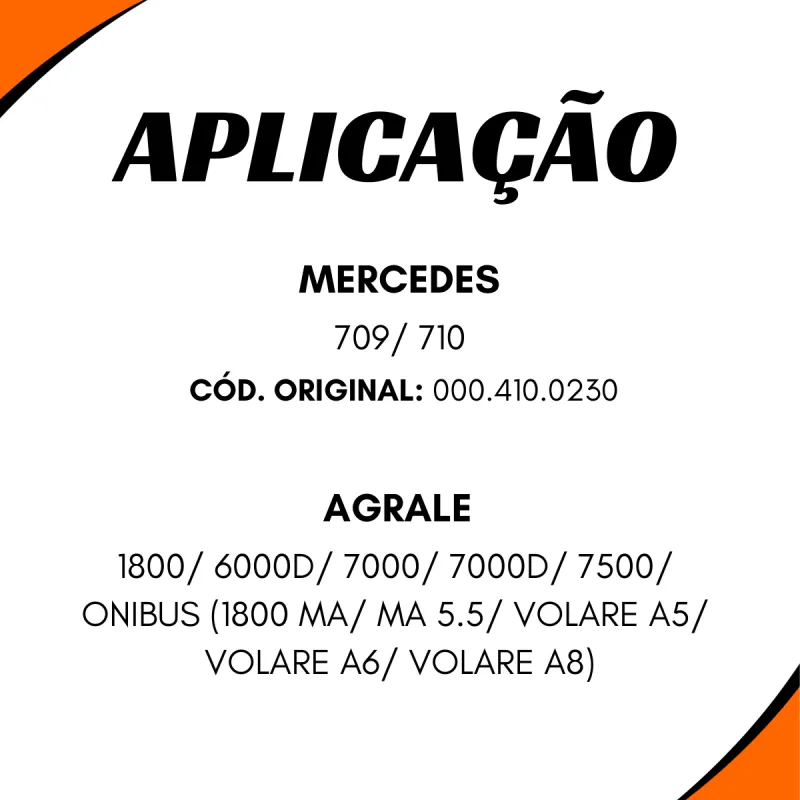 Terminal Cardan Mbb 709/ Agrale 10 Estrias (5-160x) Aço