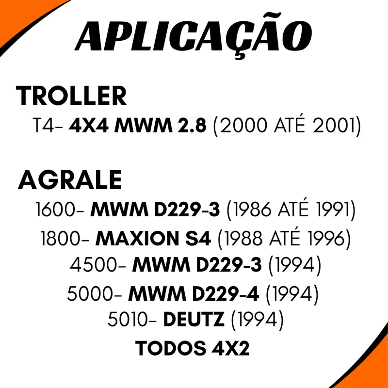 Ponteira Cardan Tras. Agrale/ Troller/ Ford/ Gm 16 Estrias Tubo 95,1