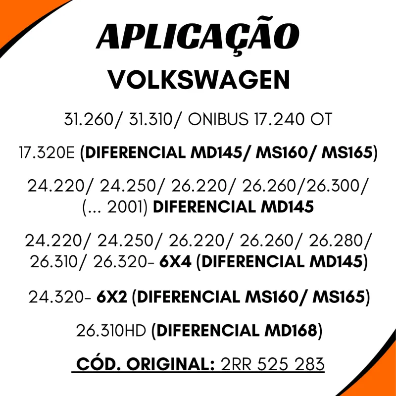 Terminal Diferencial Aço 46 Est. Ret.82,6mm Ford Iveco Vw Volvo