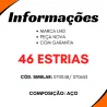 Terminal Diferencial Aço 46 Est. Ret.82,6mm Ford Iveco Vw Volvo