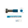Ponteira Cardan Tras. Ford/ Mbb/ Vw/ Agrale 16 Estrias (Encaixe Tubo