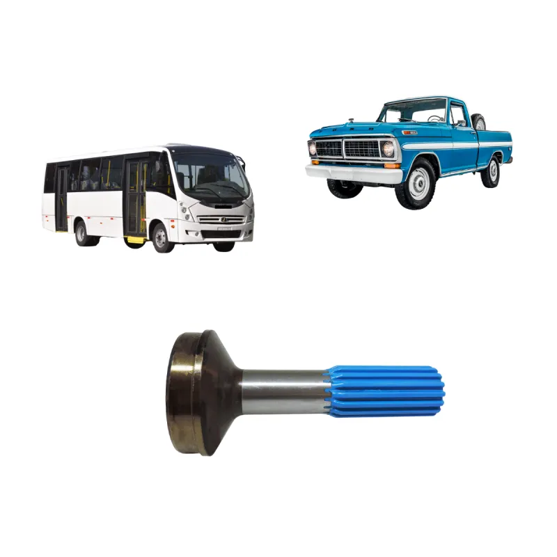 Ponteira Cardan Tras. Ford/ Mbb/ Vw/ Agrale 16 Estrias (Encaixe Tubo
