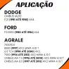 Ponteira Cardan Tras. Ford/ Mbb/ Vw/ Agrale 16 Estrias (Encaixe Tubo