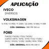 Kit 10 Parafusos Coletor Escape Vw-Iveco-Ford