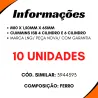 Kit 10 Parafusos Coletor Escape Vw-Iveco-Ford