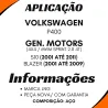 Flange Cardan (De Orelha) Gm S10/ Vw P400 4 Furos Disco C/C Furo 95,3