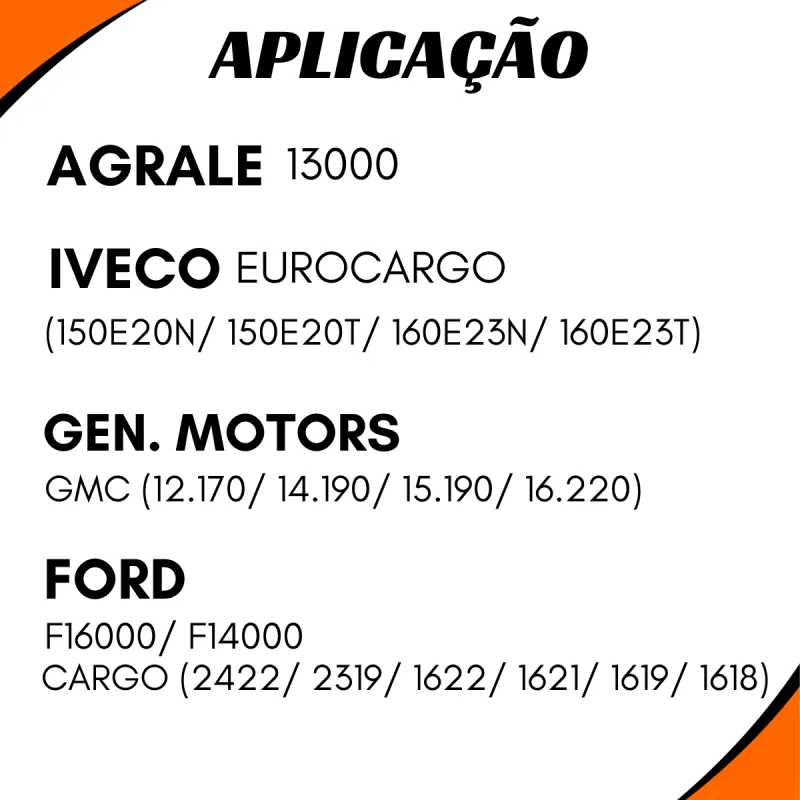 Porca Cardan 1.1/4 Ford Iveco Volvo Gm Mbb Vw