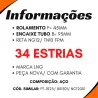 Ponteira Cardan C/ Rosca 34 Estrias 45mm