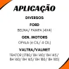 Ponteira E Luva Cardan (Conjunto) Aço Ford Belina, Pampa/ Gm Opala/