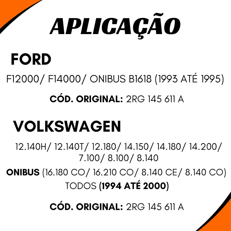 Cabecote Compressor Ar Vw 2rg145611a Lk38 (38mm) Governado