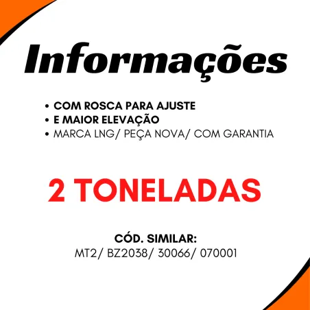 Macaco Hidr. 2ton Gm D10 D20 S10