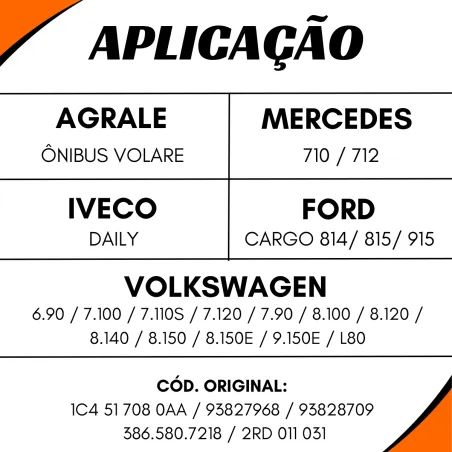 Macaco Hidr. 8ton Mmb Vw Iveco