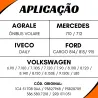 Macaco Hidr. 8ton Mmb Vw Iveco