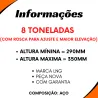 Macaco Hidr. 8ton Mmb Vw Iveco