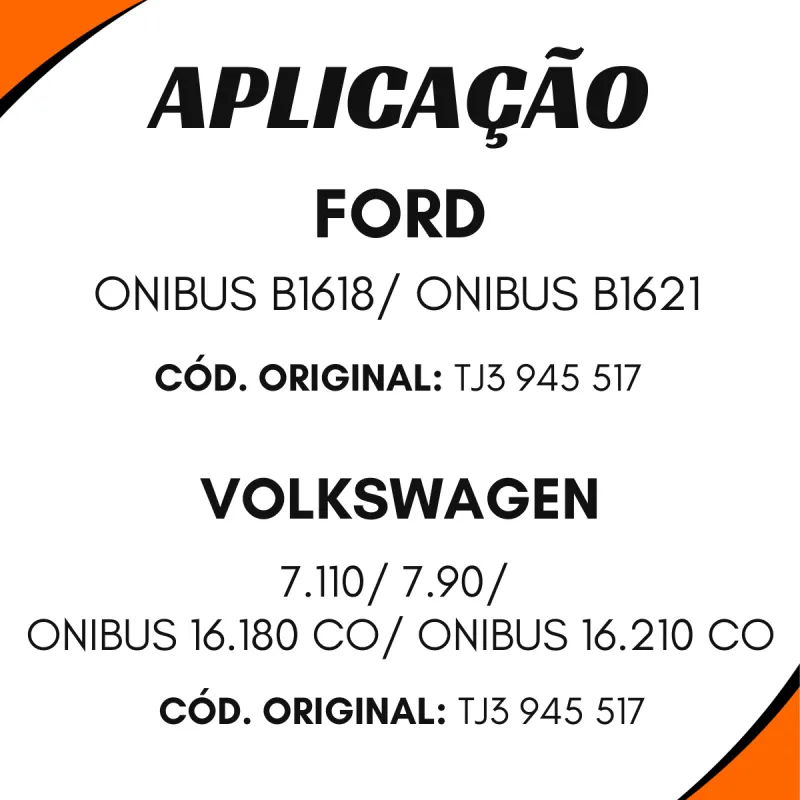 Interruptor Luz Freio Vw Tj3 945 517 Ford Bd7t18737a