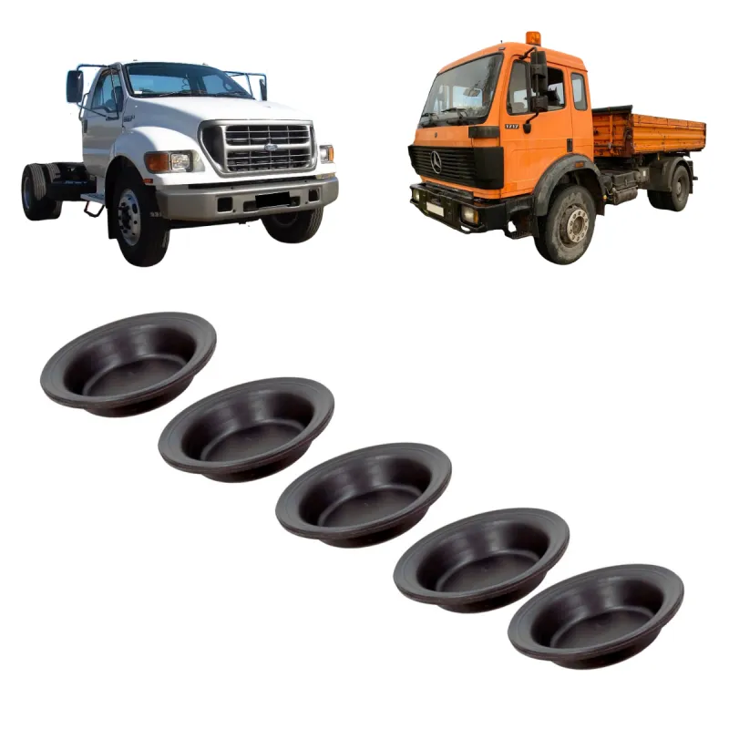 Kit 5 Diafragmas Cuica Freio 16 Ford/ Mb/ Daf