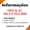 Kit 5 Diafragmas Cuica Freio 16 Ford/ Mb/ Daf