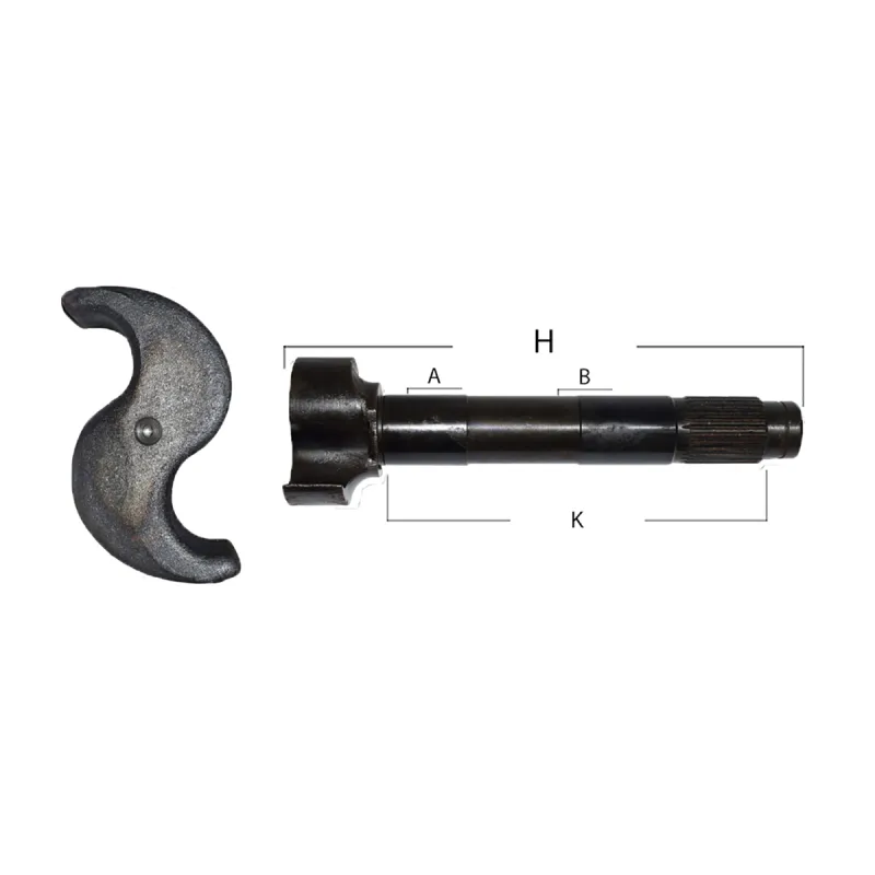Eixo Expansores S Freio Ar Vw Teg607048/ Iveco 7149124/ Ford