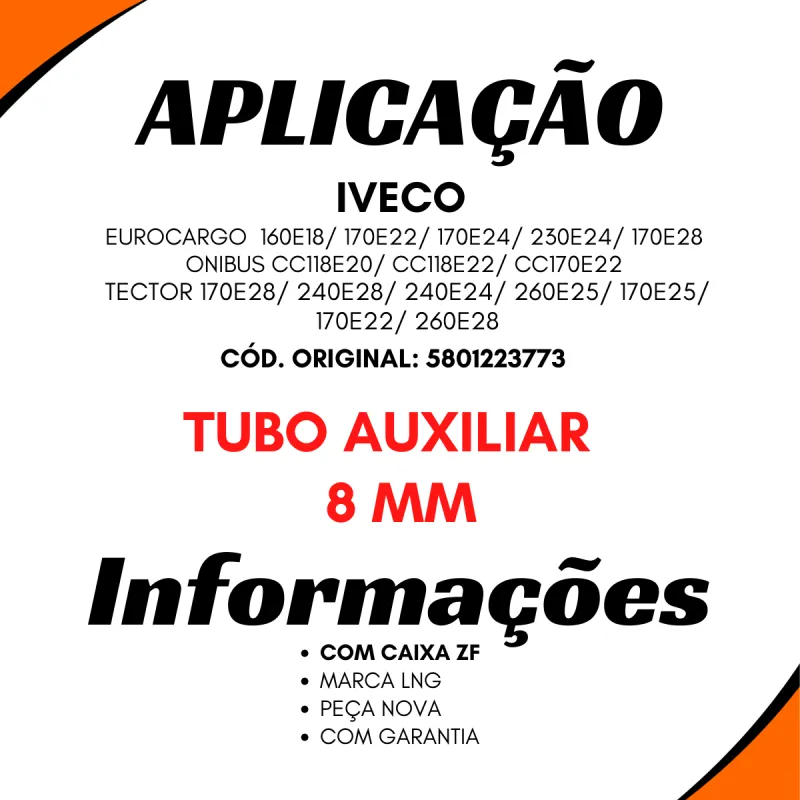 Cilindro Embreagem Eurocargo/ Tector - Auxiliar (C/Caixa Zf)
