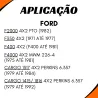 Rolamento Cardan C/Borracha 35mm Volvo Ford Vw Gm
