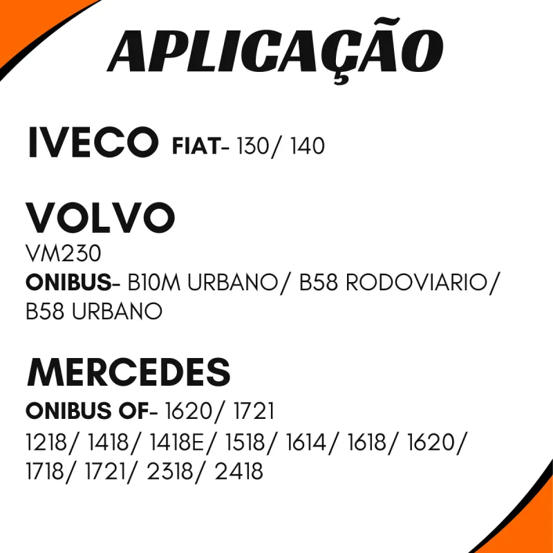 Rolamento C/ Borracha 45mm Pista Larga Gm Agrale Volvo Vw Iveco Ford