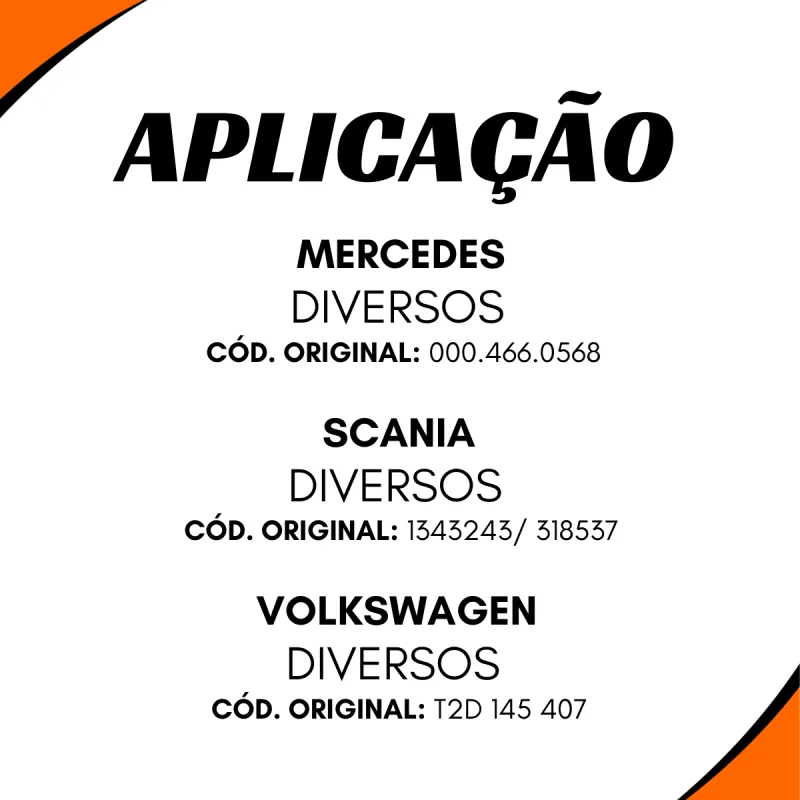 Tampa Reservatorio Direção Todos Caminhões Volvo Mbb Scania Ford