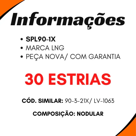 Luva Cardan Ford 1517e/ Agrale 13000/ Volvo Vm210/ Vw 2tg521353/ Mbb