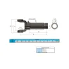 Luva Iveco Daily 35.10/ Troller T4/ Frontier/ Hilux (5-153x) Aço