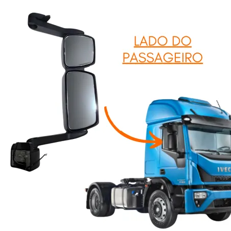 Espelho Dir. C/Desemb.Compl. Stralis/ Cursor/ Tector