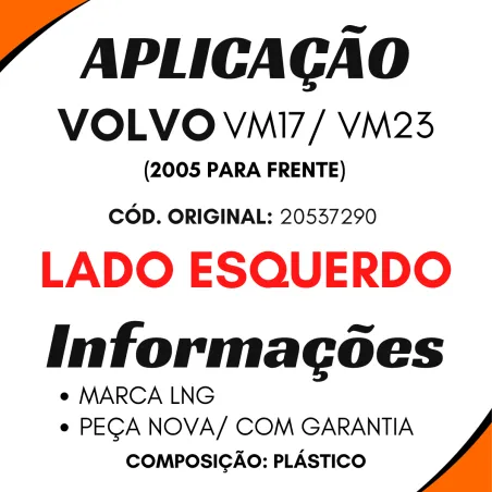 Aro Farol Princ. Esq. Volvo Vm