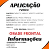 Dobradiça Grade Frontal Iveco 98444271 Frontal