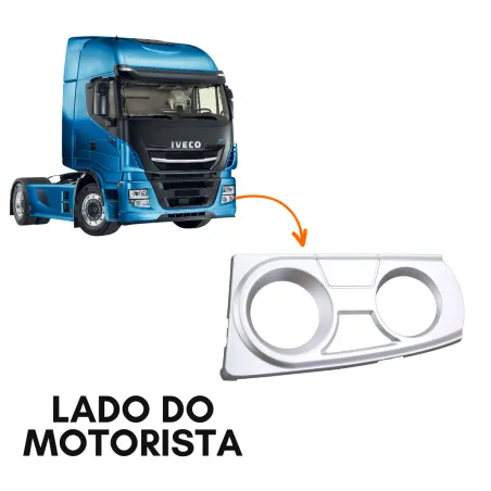 Acabamento Farol Milha Novo Stralis Lado Esquerdo