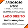 Estribo Cabine Dir. Iveco Stralis/ Novo Stralis