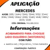 Acabamento Parachoque Mercedes Esq Axor