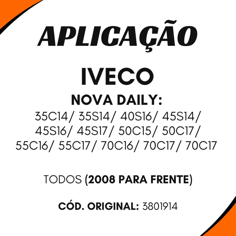 Lanterna Espelho Esq. Iveco Nova Daily 3801914