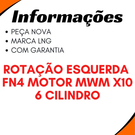 Bomba Hidráulica Ford B1618/1621 Mwm X10 6cil