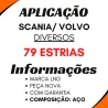 Junta Universal Scania E Volvo 79 Estrias Hju956