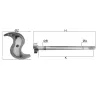 Eixo Expansores S Freio Ar Dir. Iveco 503355988/ Volvo 8127467/