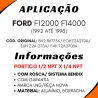 Válvula Pedal Sapao F12000/ F14000/ (Ano 1992/1998) Sistema Bendix
