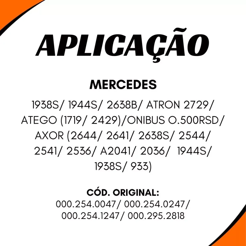 Servo Embreagem Mbb 1938s/ 1944s/ 2638s/ O500rsd/ Axor