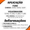 Servo Embreagem Vw Bus 17.230eod/ 17.280/ 15.190