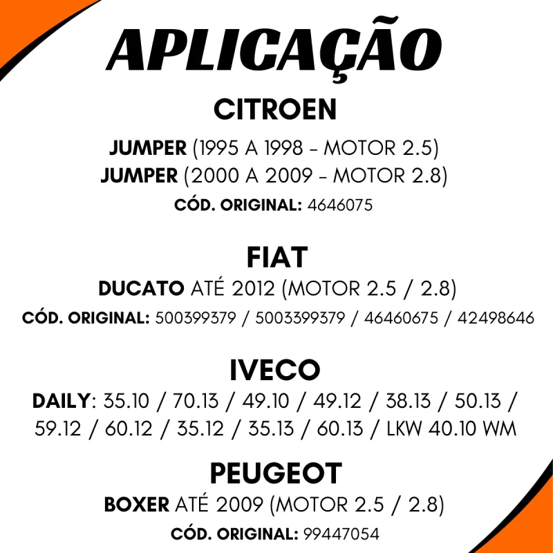 Bomba Hidráulica Citroen Jumper/Fiat Ducato/Peugeot Boxer