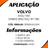 Biela Compressor Ar Volvo Fh12/ Fm7/ B7/ B8/ B10/ B12
